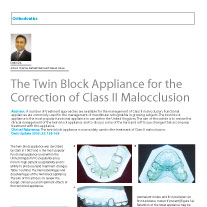 The Twin Block appliance